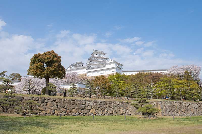 姫路城の連立式天守
