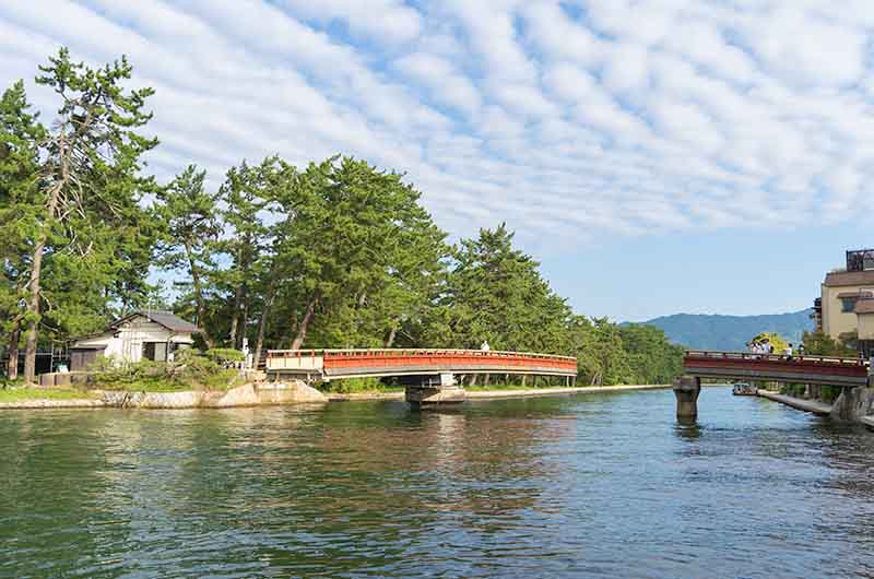 天橋立廻旋橋