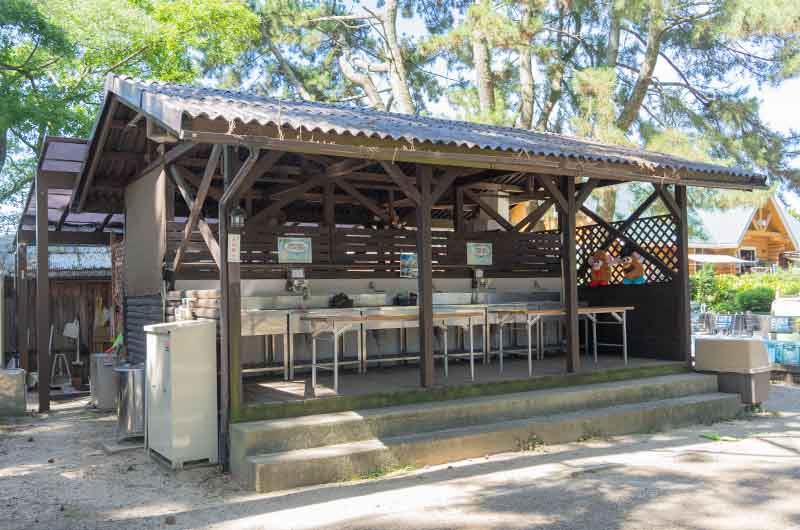 マイアミ浜オートキャンプ場 炊事場