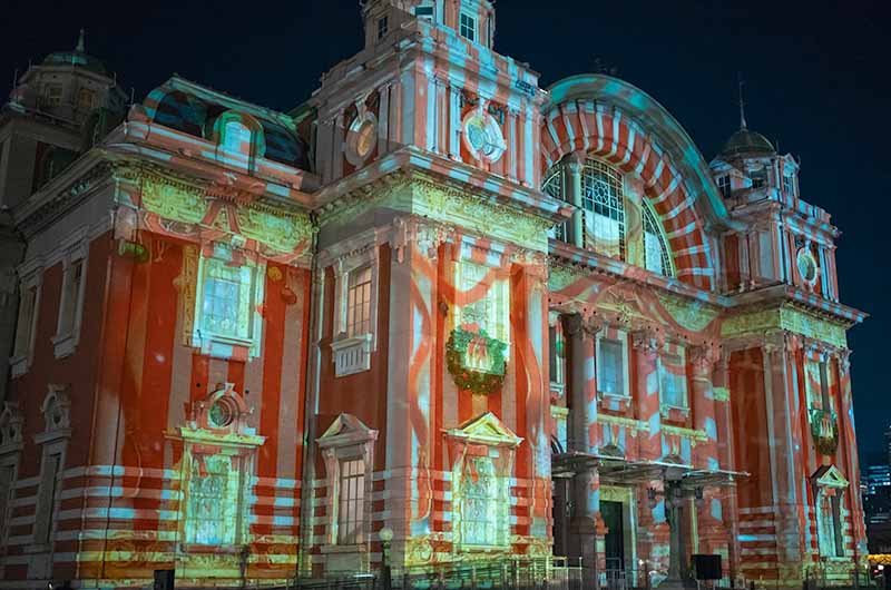 大阪市中央公会堂プロジェクションマッピング