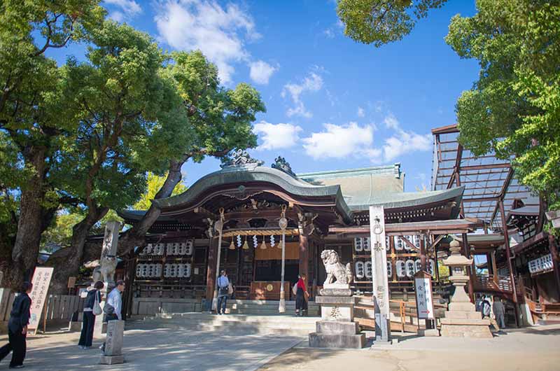 石切劔箭神社の本殿