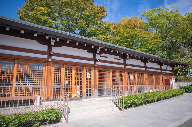 石切劔箭神社の南休憩所