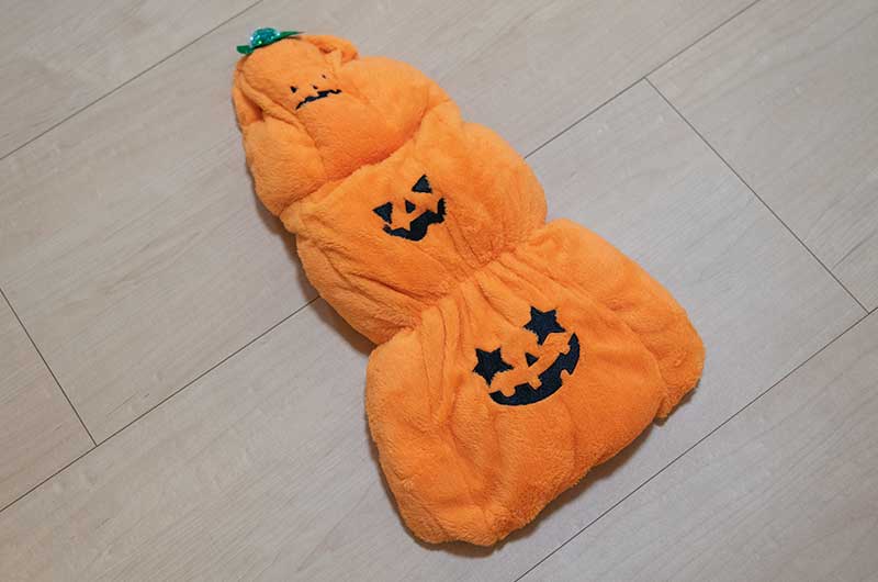 犬服 かぼちゃ 3段