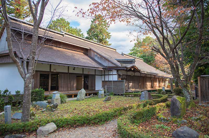 吉水神社　世界遺産登録された書院(重要文化財)
