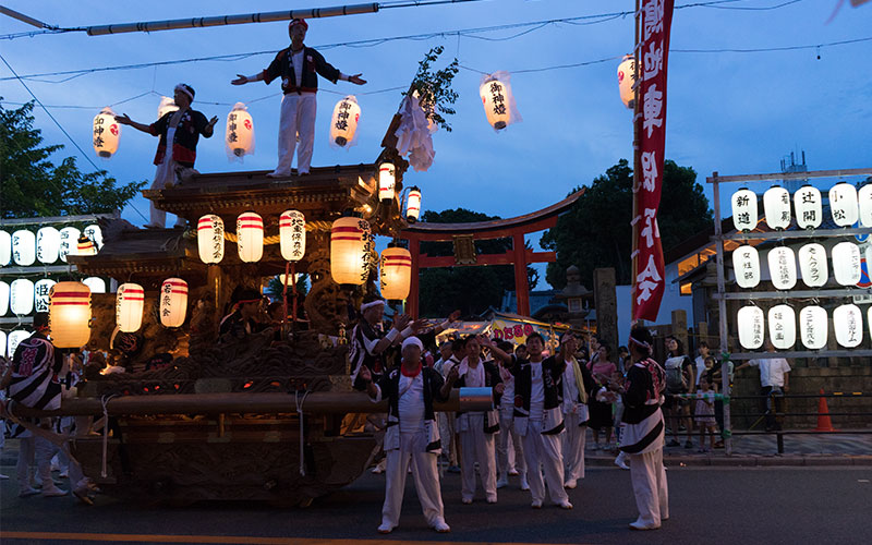Osaka Clap in Himejima Danjiri Festival