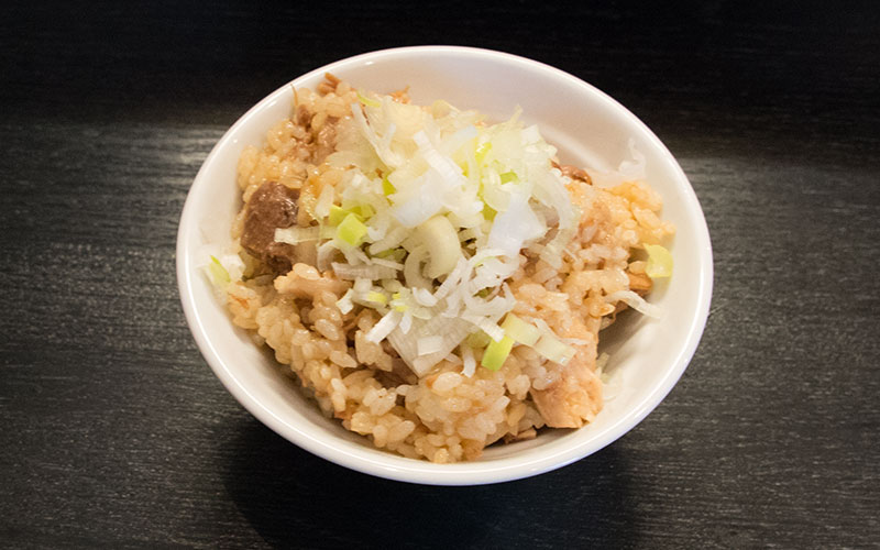 Pork rice bowl in Ramen Maruki