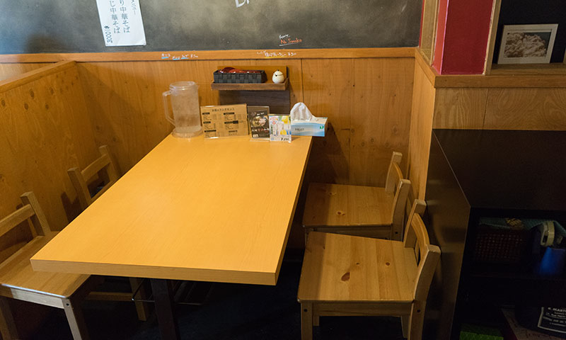 Regular tables of Shoyu To Kai To Men Soshite Hito To Yume