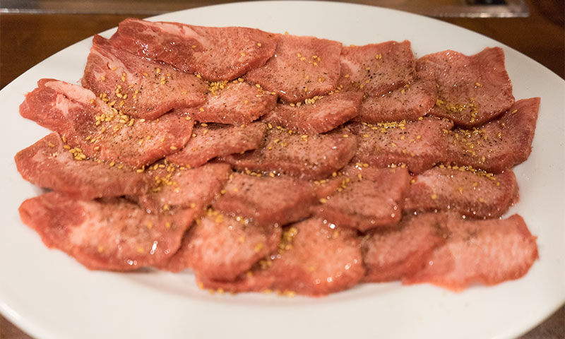 Salted beef tongue of Barbecue Dojo- Shoriki
