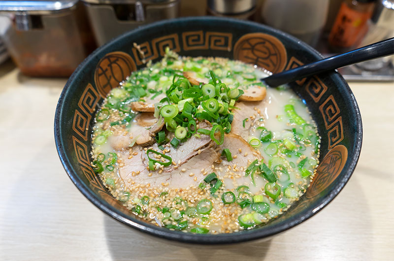 Roasted pork ramen