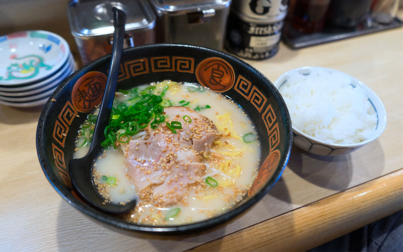 Ken-chan’s ramen with rice