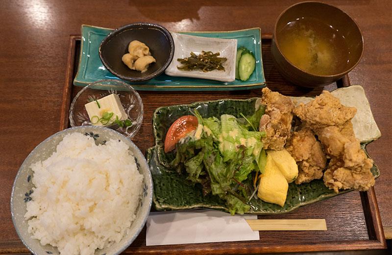 fried chicken meal