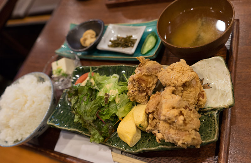 fried chicken meal