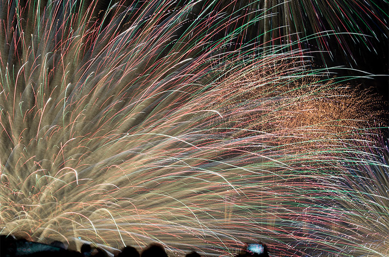The 30th Naniwa Yodogawa Fireworks 2018 (Part I) Festival in 2018