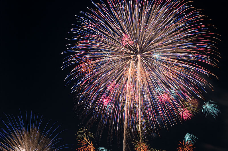 The 30th Naniwa Yodogawa Fireworks 2018 (Part I) Festival in 2018