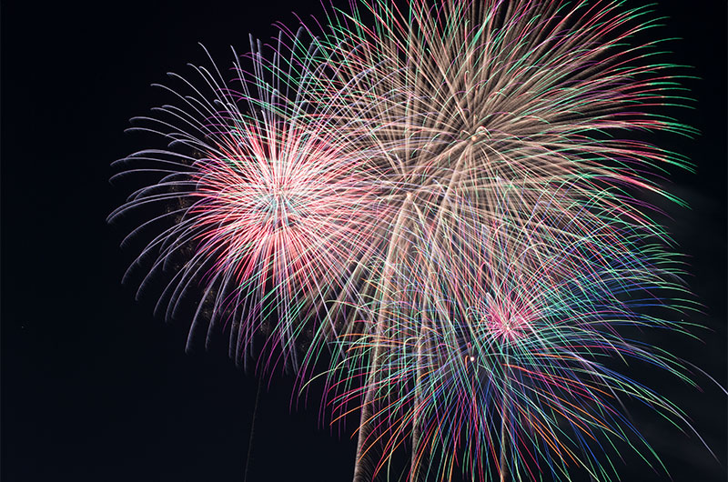 The 30th Naniwa Yodogawa Fireworks 2018 (Part I) Festival in 2018