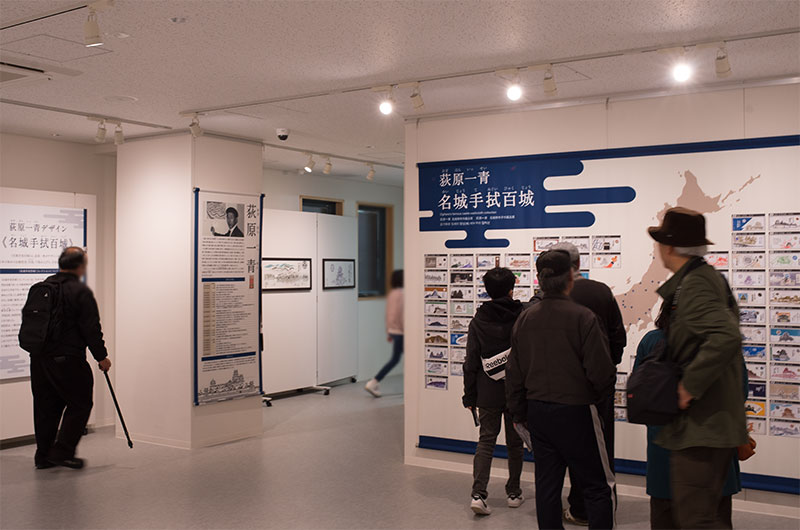 Art gallery at fourth floor of Amagasaki Castle