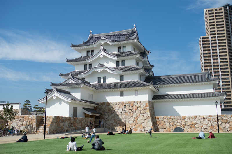 Open space in front of Amagasaki Castle