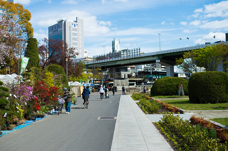 Morinomiya Station In Osaka Loop Line