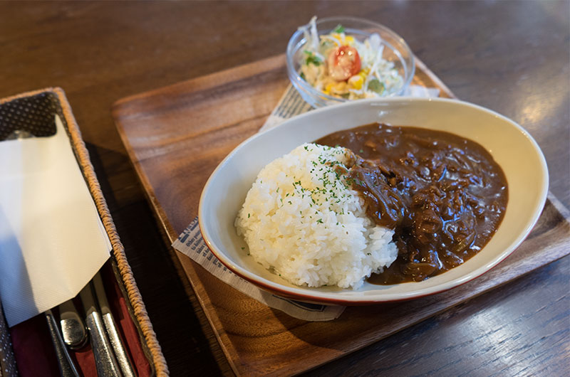 Hayashi rice set for lunch of Living Cafe