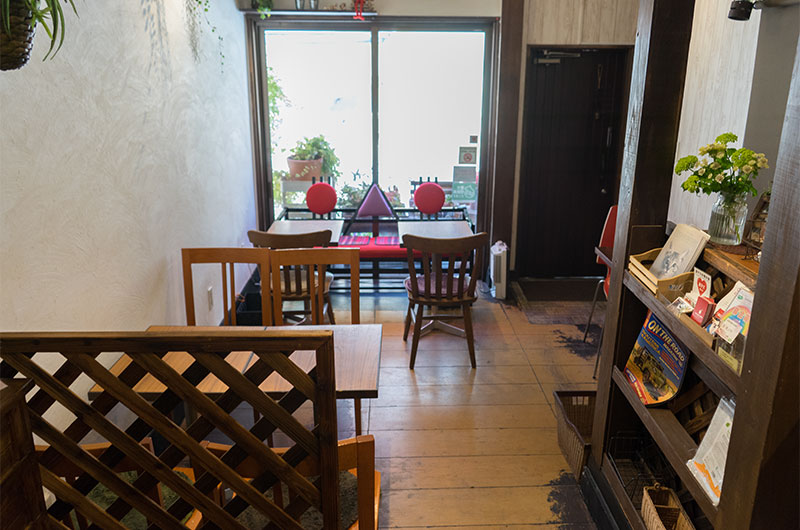 Inside of Living Cafe