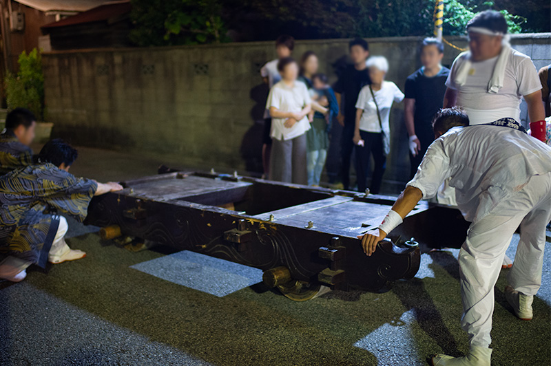 Wheels for Drums in Ohwada Festival