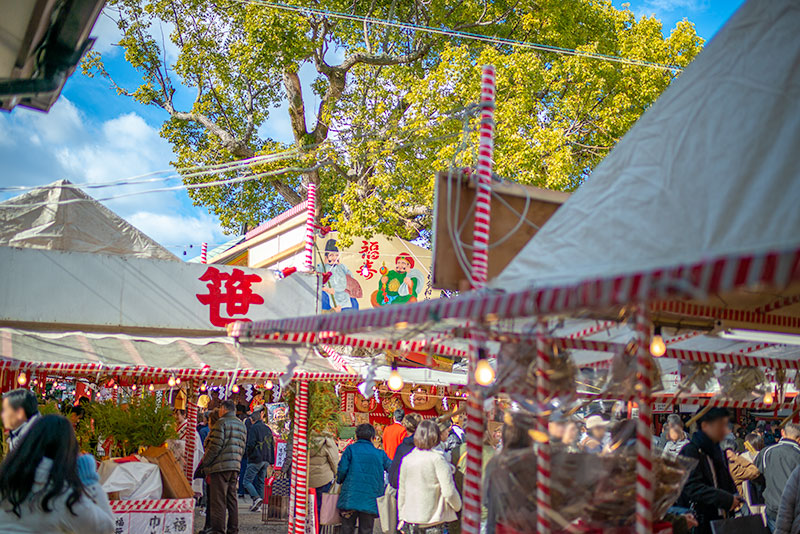 Festival of God Ebisu Toyonaka at Hattori Shrine in 2020