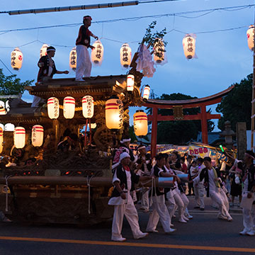 Danjiri Festival in Himejima